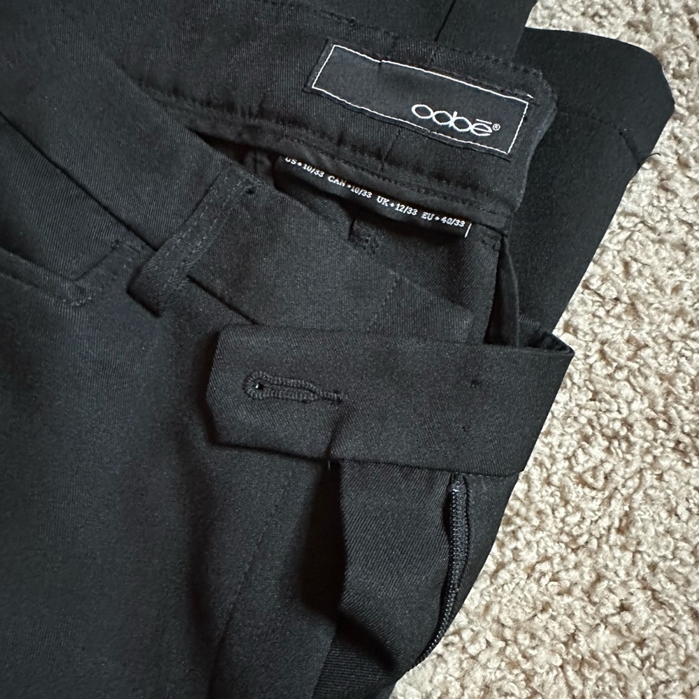 Oobe Black Dress Pants - Picture 2 of 6